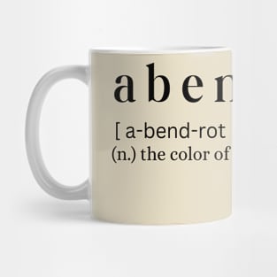 Abendrot Mug